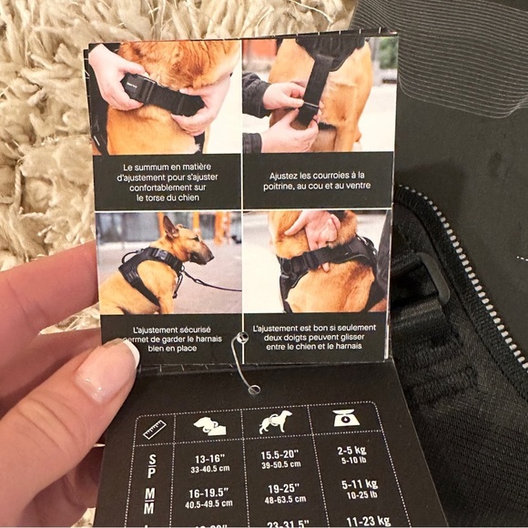 Canada Pooch No Pull Complete Control Dog Harness- Black For Large Dogs 25-50lbs - Picture 9 of 10